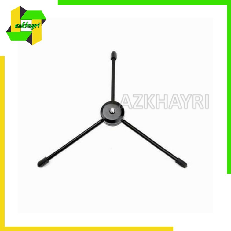 Tripod Mini Besi Portable Stabil Kokoh &amp; Kuat For DSLR Camera Hp Ring Light