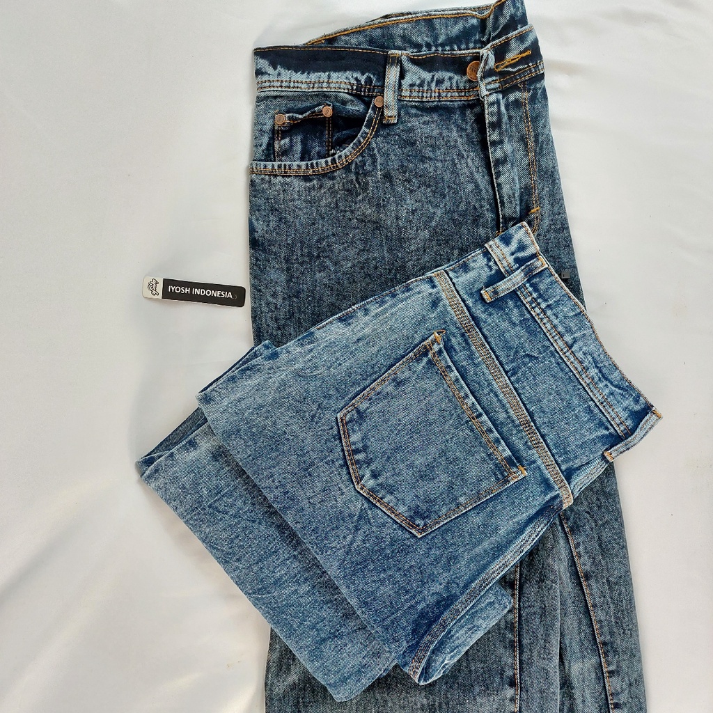 KULOT Jeans Jumbo Wanita 33-42 / Kulot Highwaist BB 50-100 KG Celana Jeans Wanita
