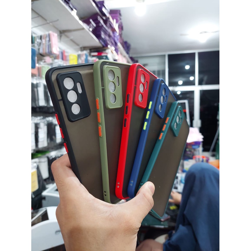 Bumper AERO CASE Vivo V23E 6.44 Inchi Premium Hardcase My Choice List Warna Matte