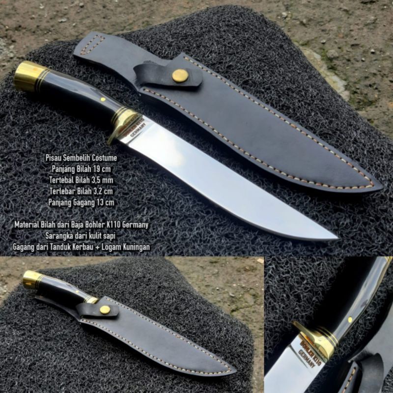 pisau berburu Bohler k110