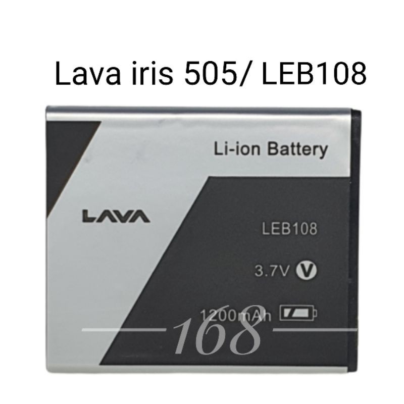 Baterai Batre Lava Iris 505 LEB108 Batere Lava iris LEB 108