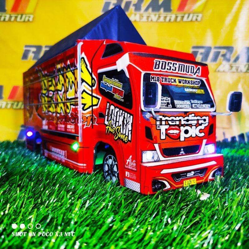 Mainan Truk Oleng TRENDING TOPIC Full Variasi