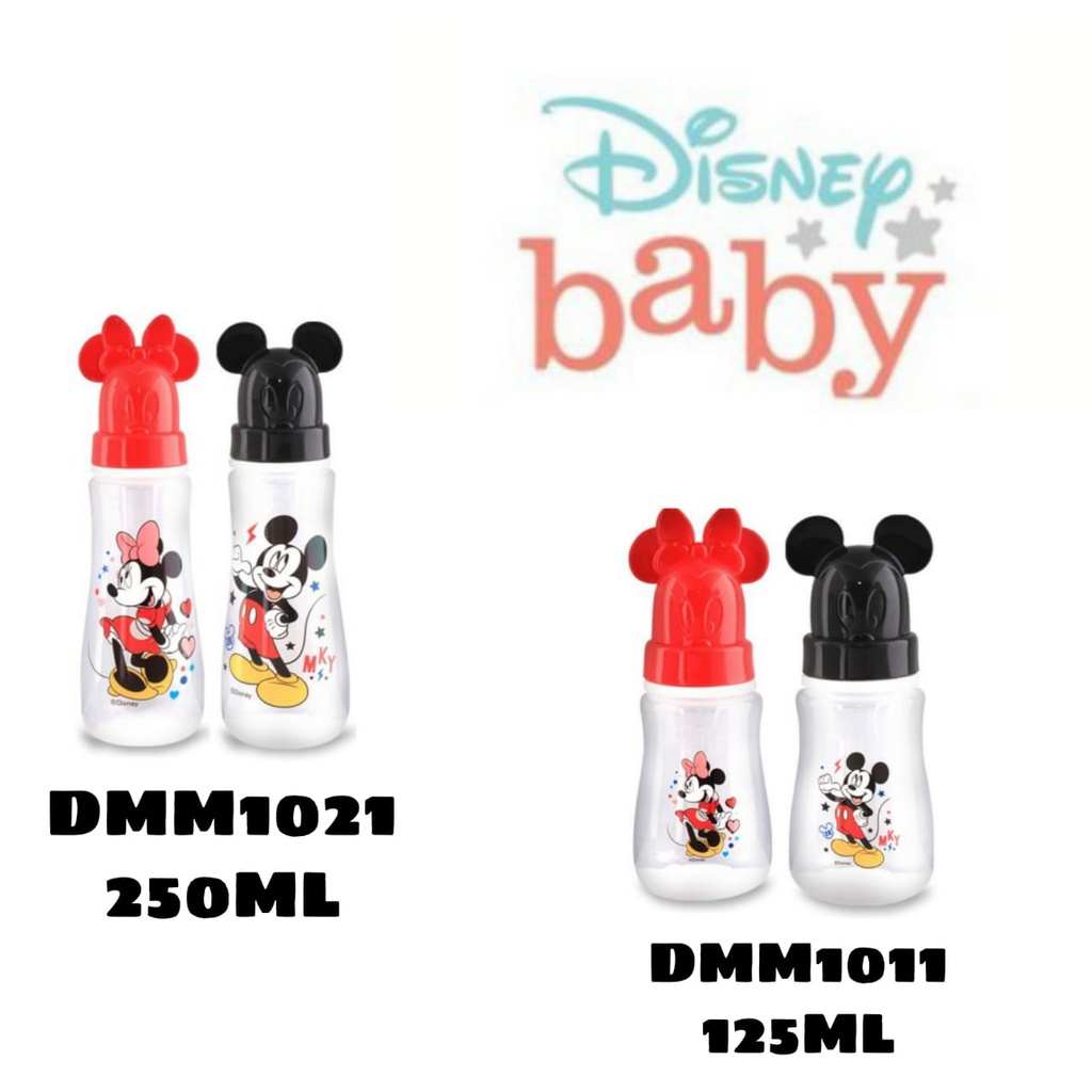 LUSTY BUNNY BOTOL SUSU DISNEY CHARACKTER MICKEY MINNIE BOTTLE DMM-1021/250ml DMM-1011/125ml