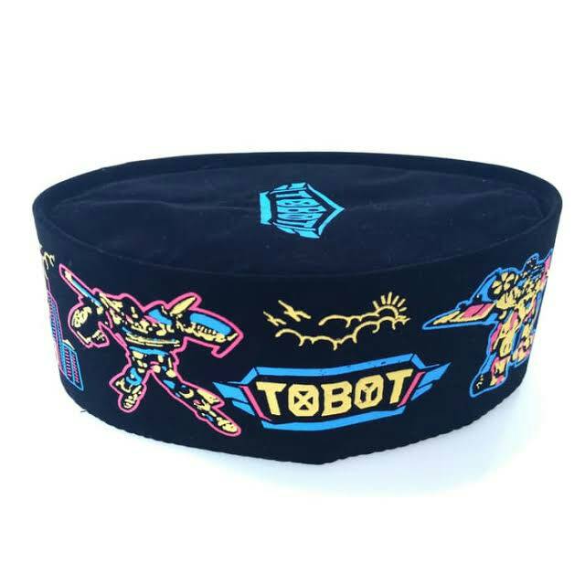 Peci Karakter Anak Tobot/ Songkok Karakter Anak Tobot