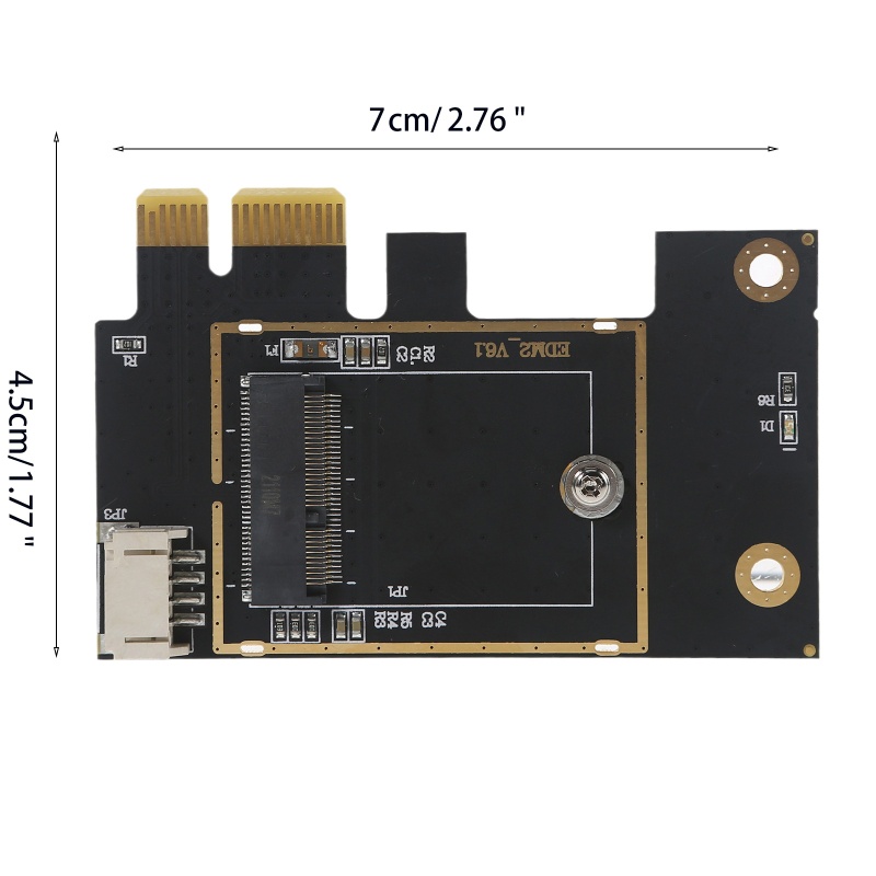 Btsg NGFF Untuk M.2 Ke Desktop PCI-E Wireless Untuk Kartu WiFi M.2 Ke PCIe 1X Adap