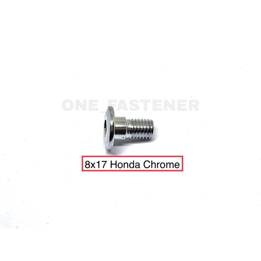 BAUT Disc CAKRAM piringan 8x17 Honda CHROME L6 M8x17 Beat vario Matic