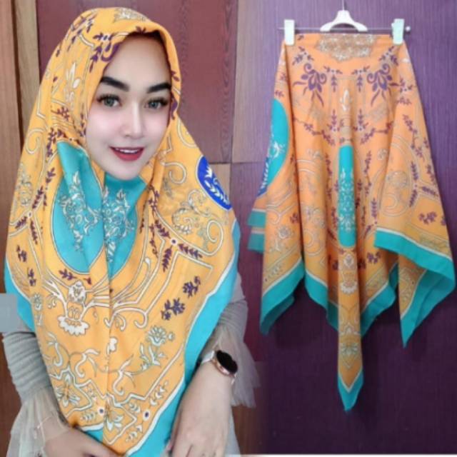 TERMURAH hijab voal deeska kuning