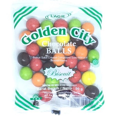 

Lagie Golden City Ball Warna 6 Sachet Kemasan 50gr