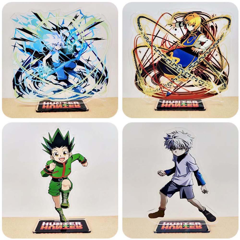 [Elegan] Mainan Koleksi Mainan Fans Anime HUNTER HUNTER Irumi Hisoka Killua Zoldyck Kurapika Figure Model Plat