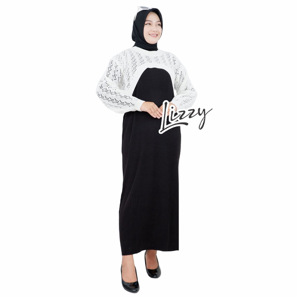 Lizzy - ONE SET FREYA PREMIUM-Black - Off White
