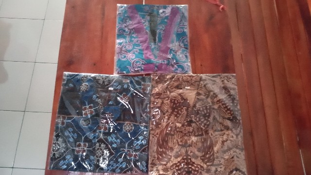 ( Promo Cod / Bisa Pisah ) Maura Couple - Sania Ruffle Batik Couple - M L Xl Xxl