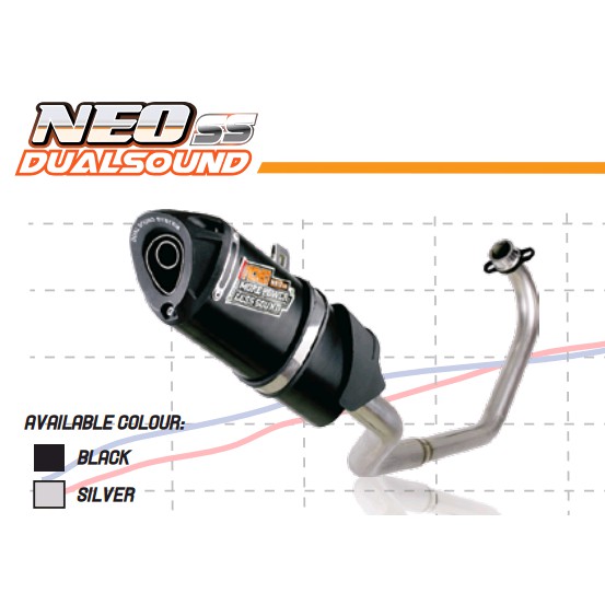 Hot Promo Knalpot NOBI NEO SS Motor Bebek Matic Yamaha Mio