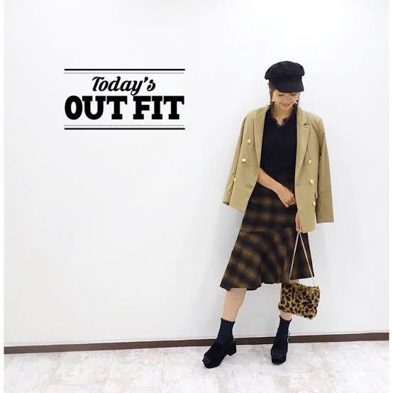 GU by UNQ Midi Mermaid Skirt - Rok Wanita Original Branded-2