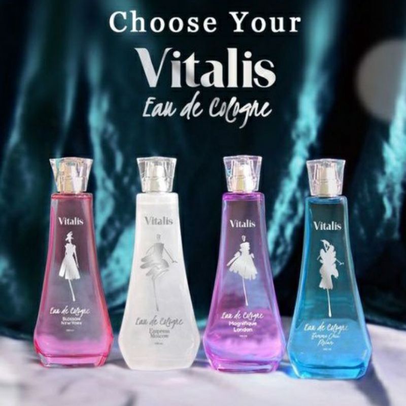 ❤O.K❤ VITALIS Eau De Cologne || Parfum vitalis kaca 100ml