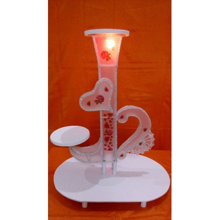 penyangga kue / oval /dudukan kue/tier/standard kue Standar kue pengantin 3 susun terlaris