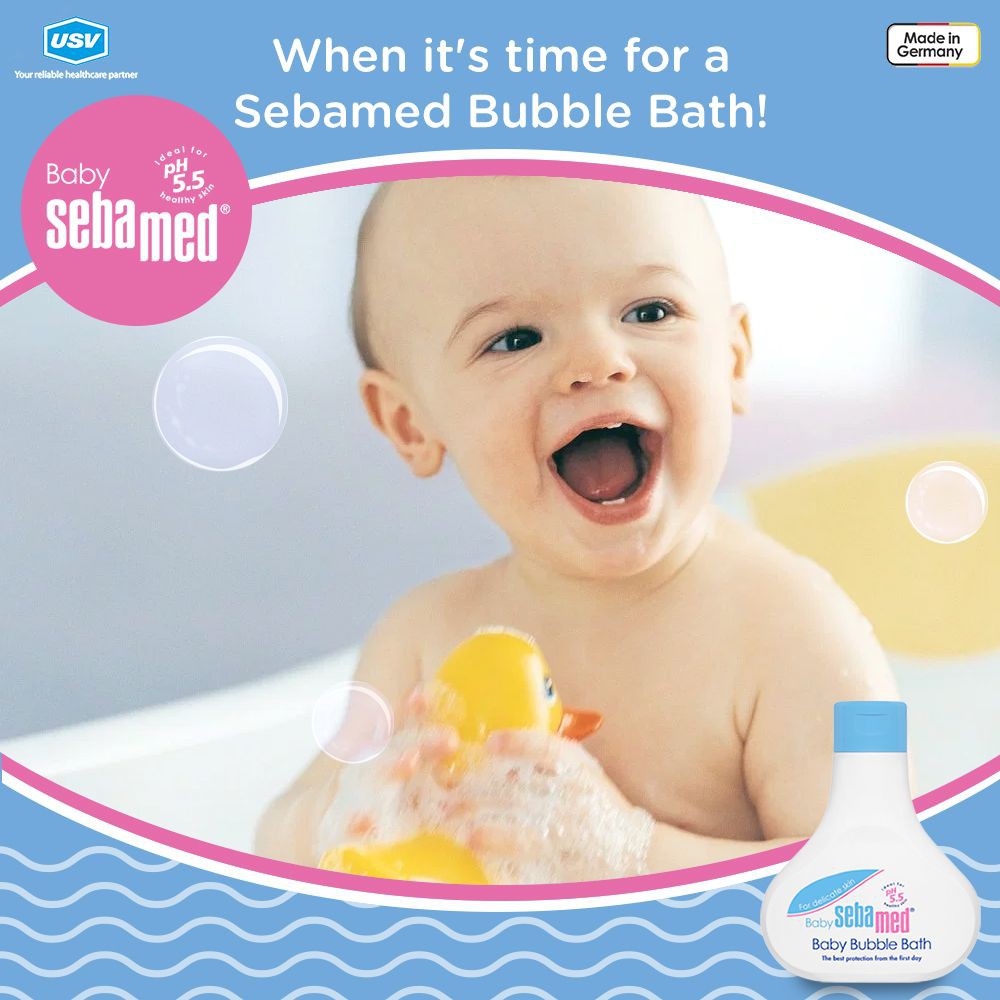 SEBAMED BABY Baby Bubble Bath 500ml | Sabun Bayi 500ml