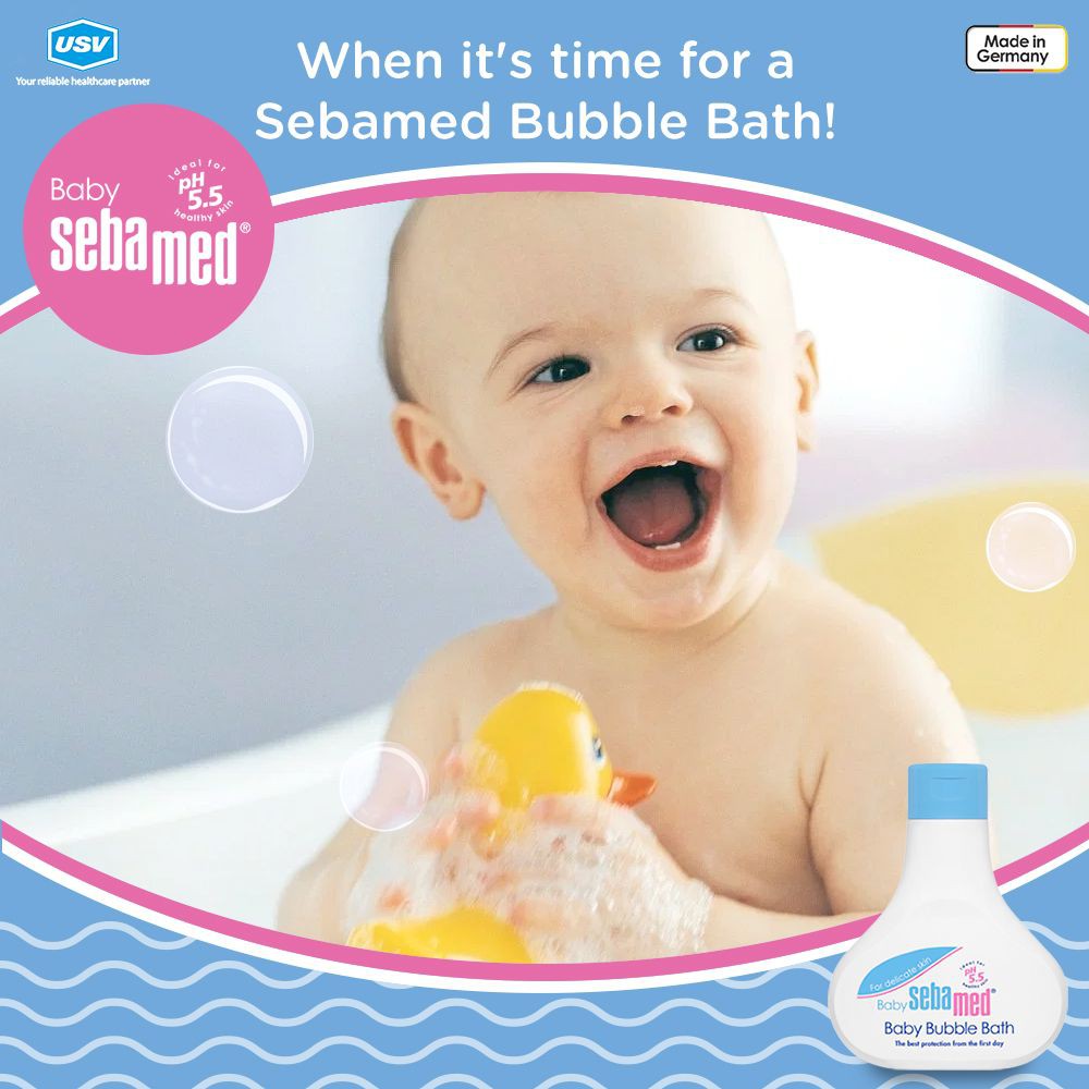 SEBAMED BABY Baby Bubble Bath 200ml | Sabun Bayi 200ml