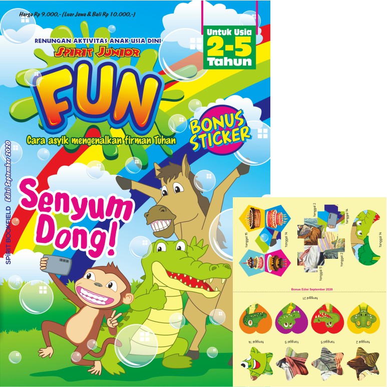 Renungan Harian Anak Fun Edisi September 2020 Spiritbookfield