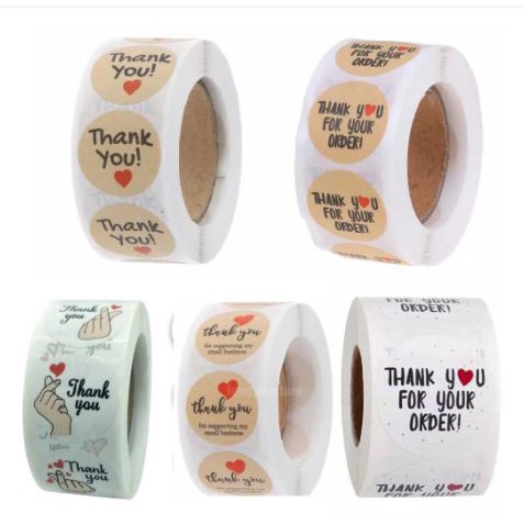 

Stiker Label | 100 Pcs Sticker Segel Label | Sticker Thank You For Your Order | Stiker Label murah | Stiker Label keren
