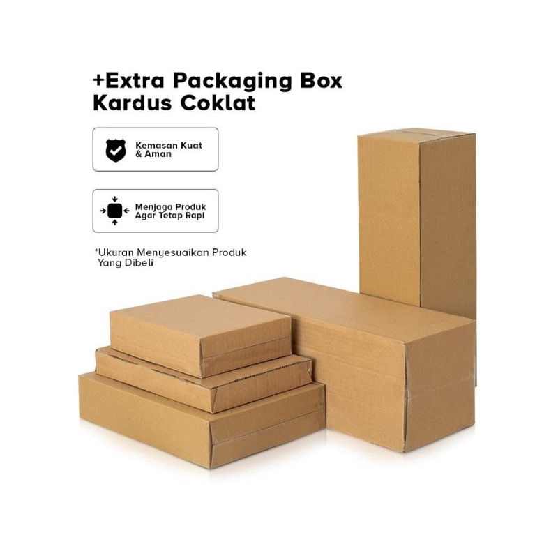 

PACKING TAMBAHAN KARDUS + BUBBLE WRAP
