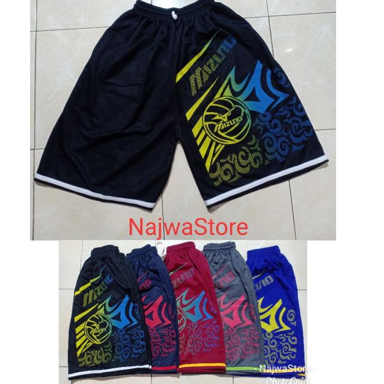 PREMIUM Celana Pendek Pria Kolor Sport Futsal Mizuno