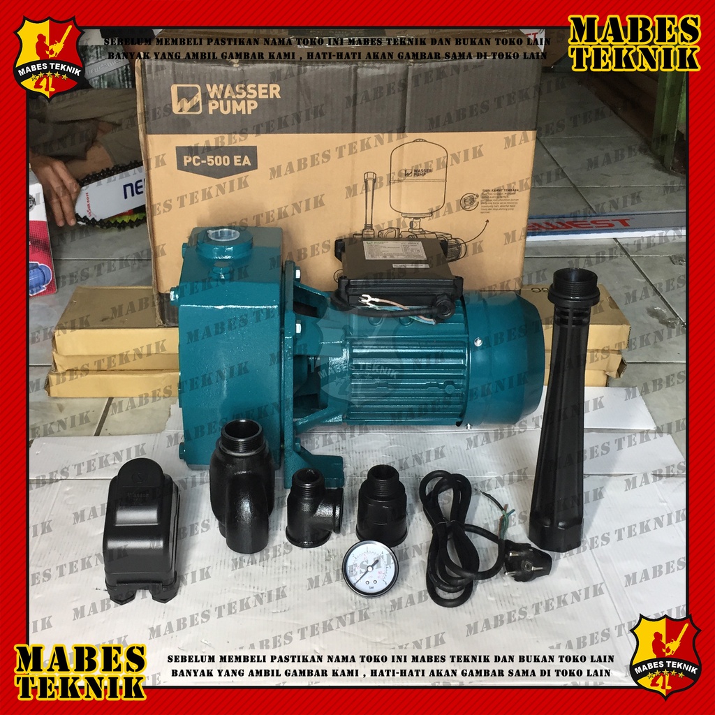 WASSER JET PUMP - PC 500 EA / PC 500EA / PC500 EA - POMPA AIR SUMUR DALAM - ORIGINAL