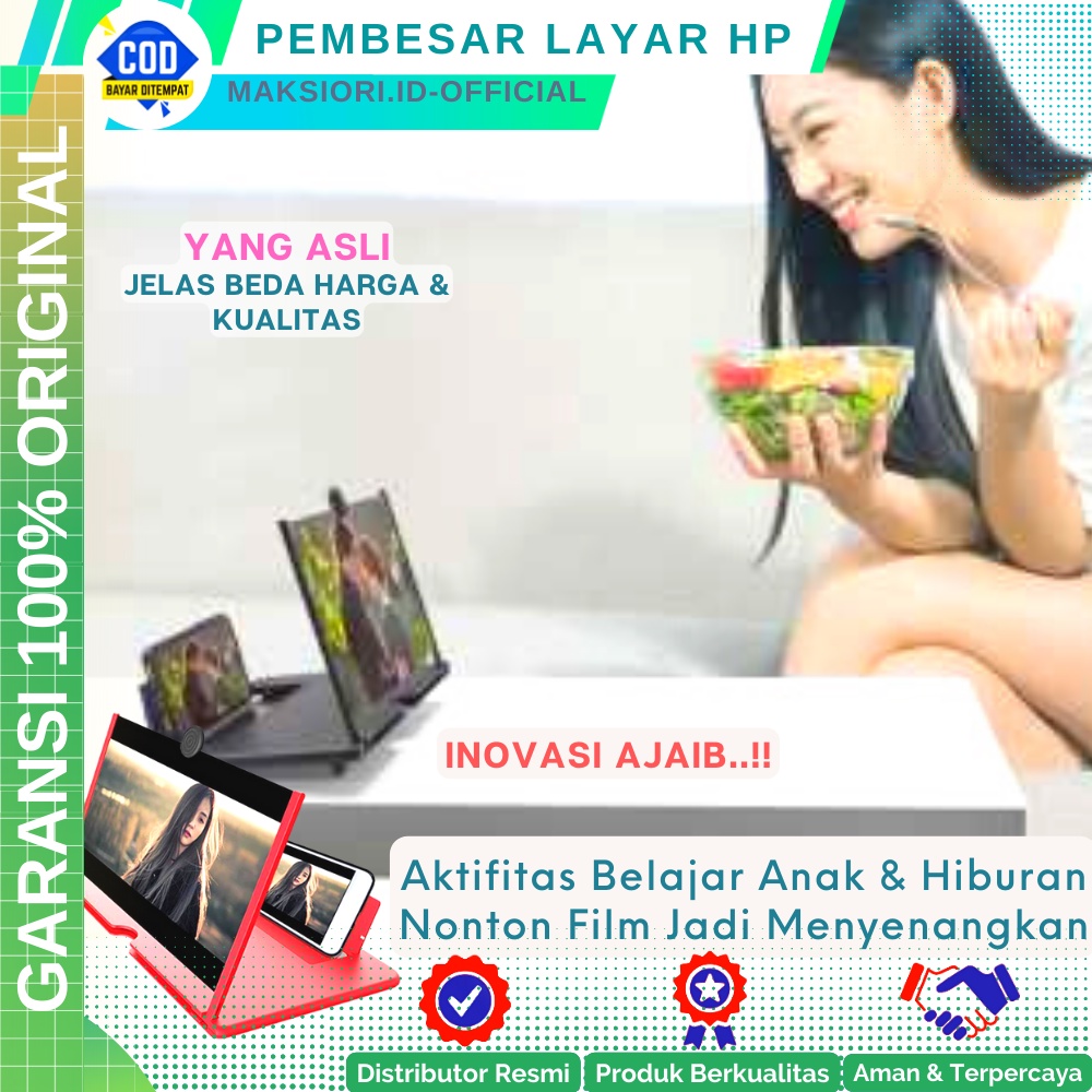 Pembesar Layar Hp layar Kaca Pembesar Layar Untuk Hp 3D Arcylic Lens Screen