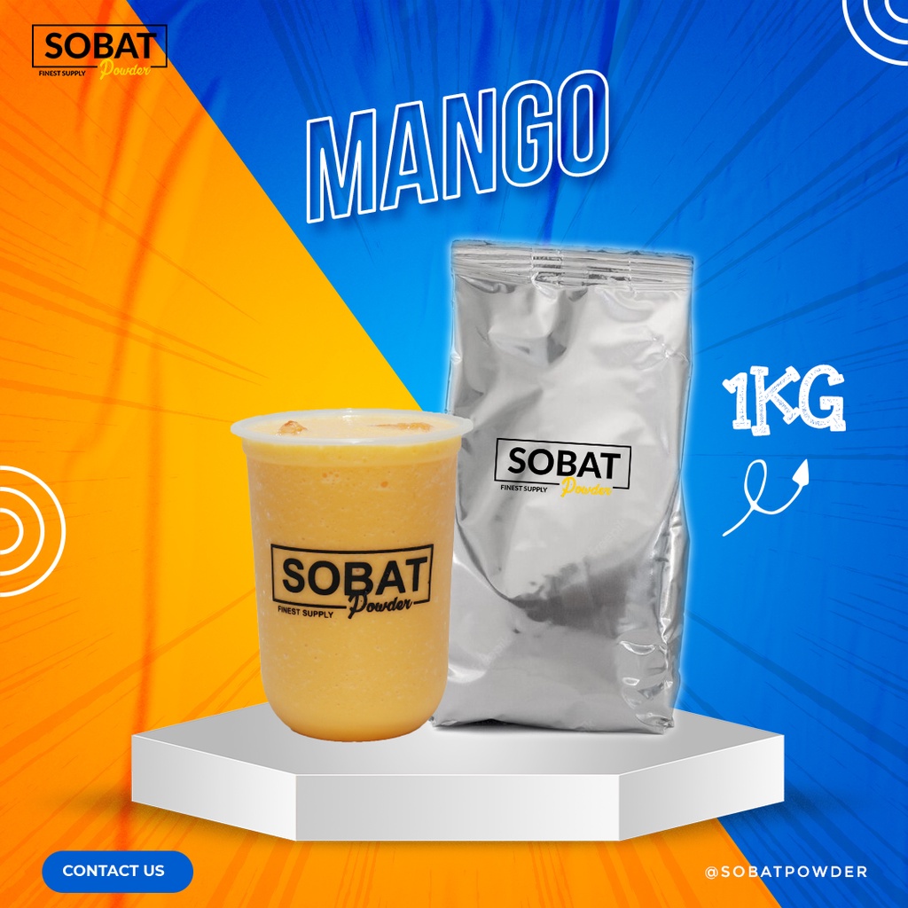 

Mangga Powder Premium 1kg | serbuk minuman