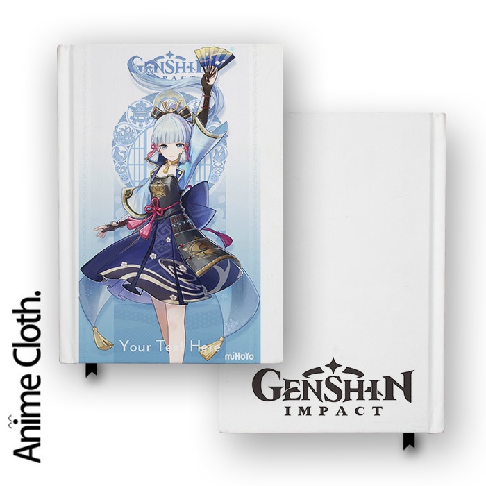 

Buku Catatan Notebook Genshin Impact Ayaka Kamisato Custom Hardcover