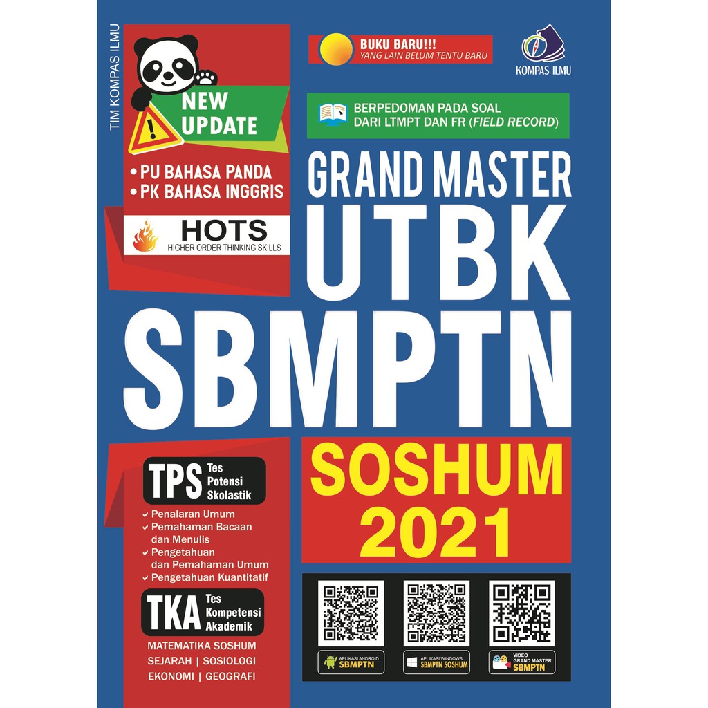Buku New Update Grand Master Utbk Sbmptn Soshum 2021 Shopee Indonesia