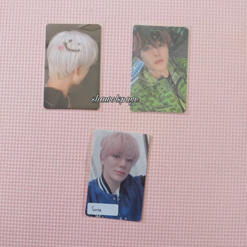 PC Jisung Kumon trading card A vers