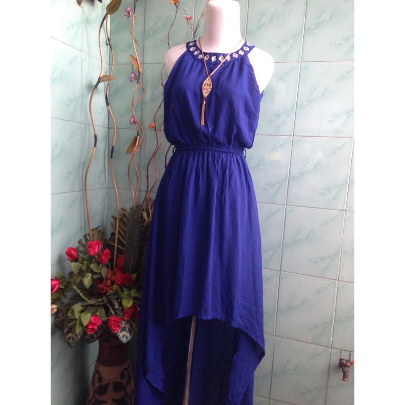 Blue party dress