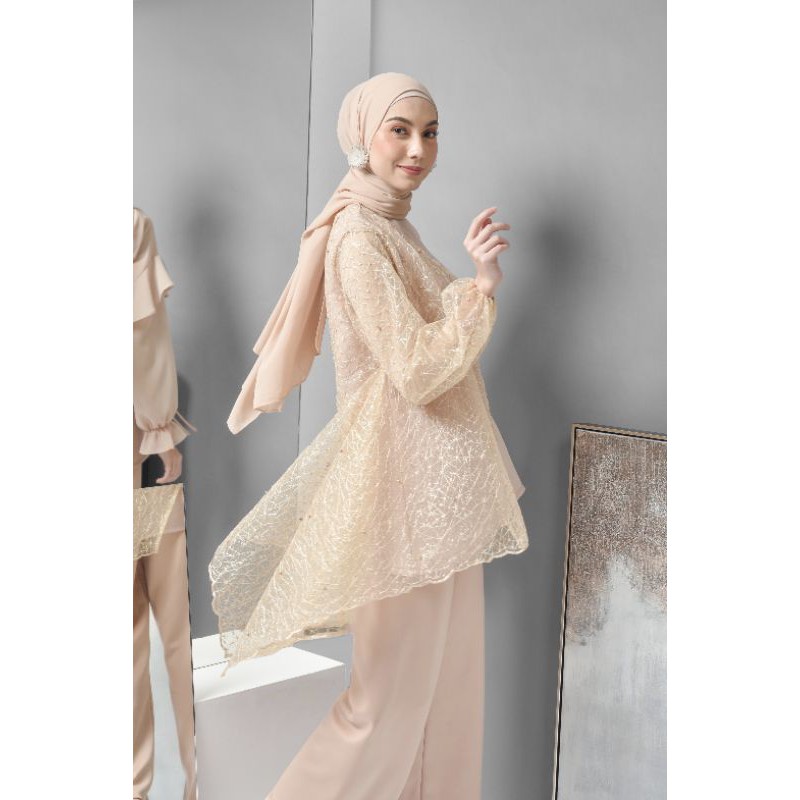 Stella Luna Blouse Champagne by heylocal.id