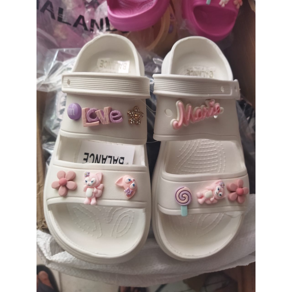 Sandal wanita fuji premium terbaru EVA RUBBER BALANCE 6085-1 SIZE 36-41 Sandal fuji bahan empuk terlaris/sandal bangkok import