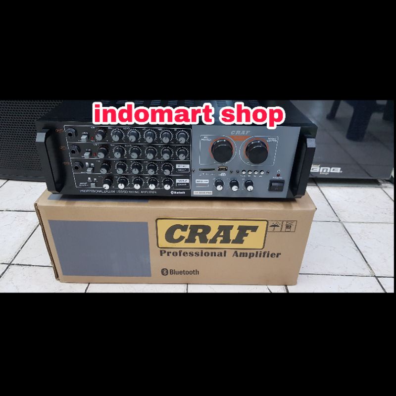Power Amplifier Karaoke CRAF CF-2000 PRO ( Profesional Sound System )