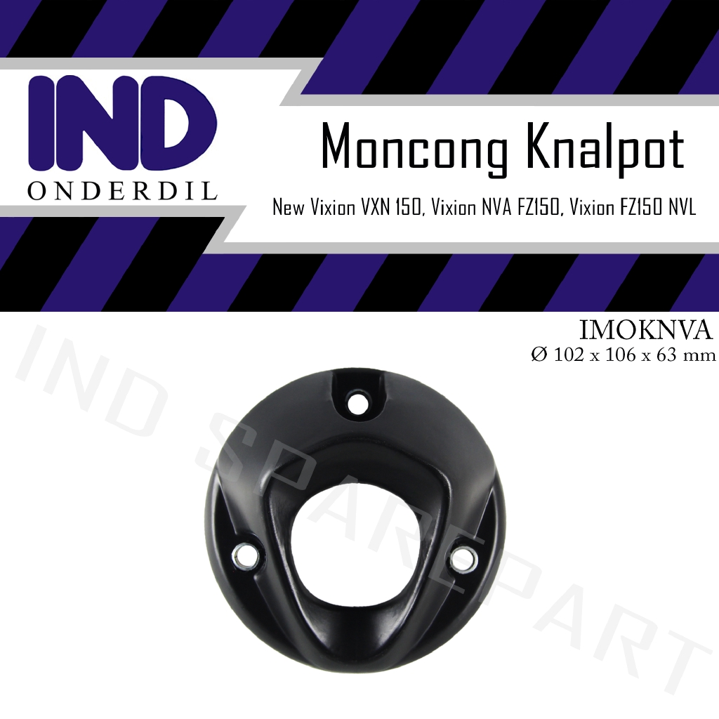 Tutup-Tameng-Cover Ujung-Moncong Knalpot Vixion New NVA-NVL-VXN 150
