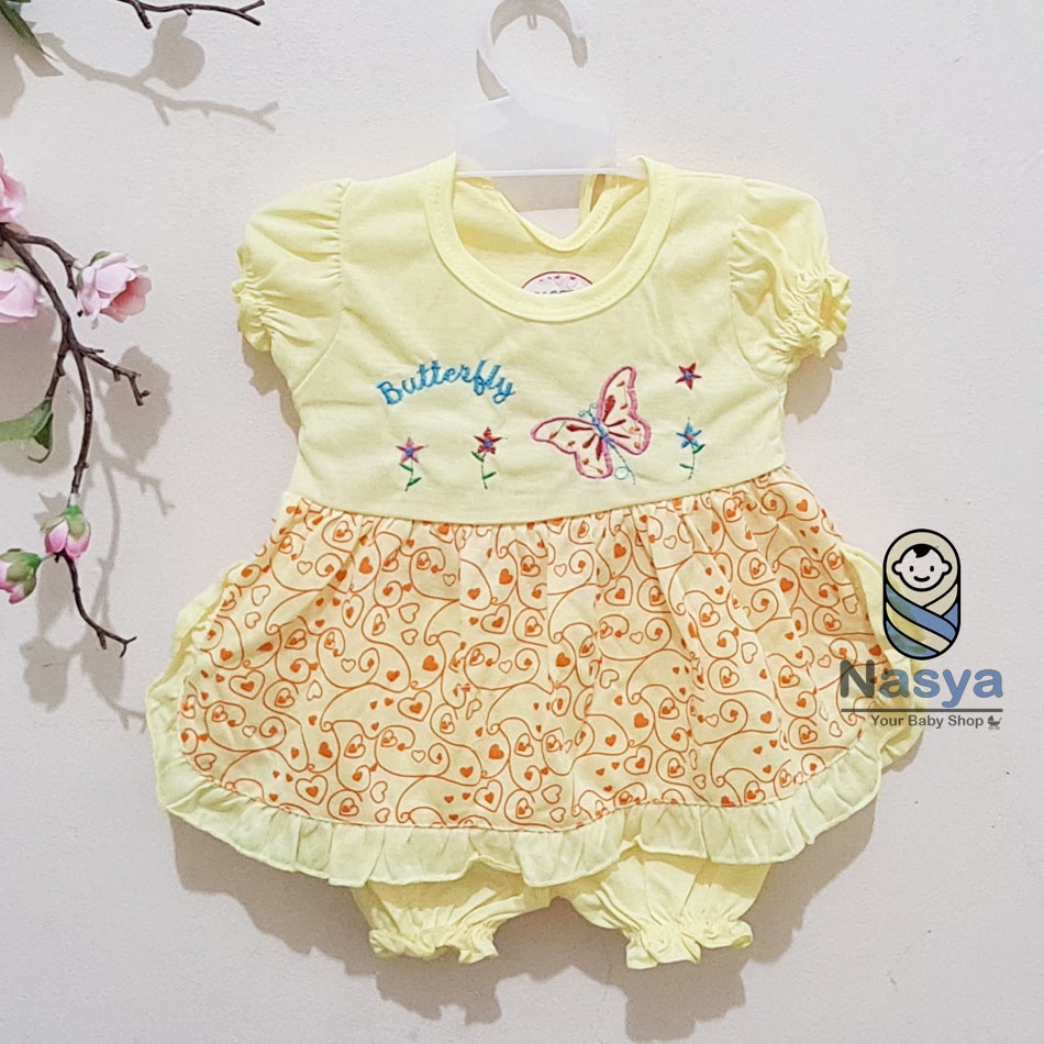 [N-037] Baju Bayi 0-6 bulan / setelan baju bayi perempuan TERBARU