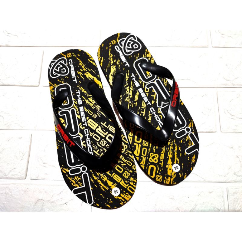 sandal jepit pria sandal orbit casual