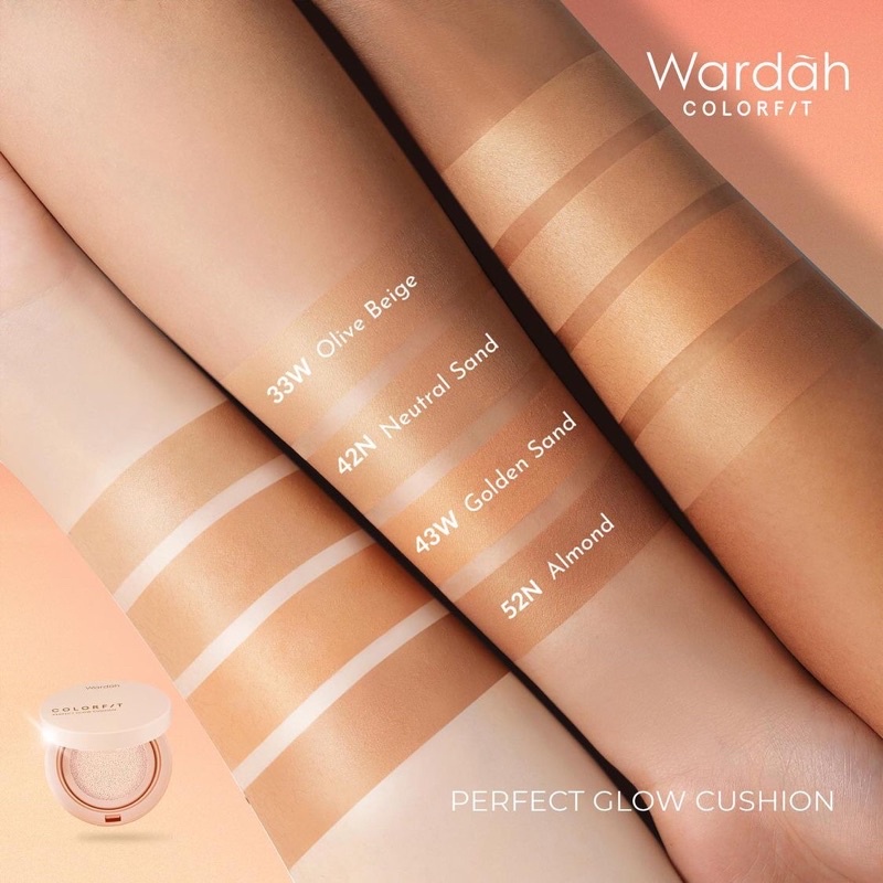 [BISA COD] Wardah Colorfit Glow Cushion SPF 33 PA+++