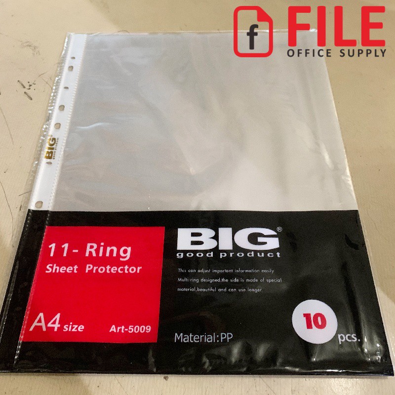 

Sheet Protector / PP Pocket / Plastik Binder Ordner A4 BIG (10 pcs)