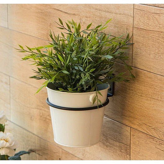 GAPOT BUNDAR rak pot tanaman hiasan taman ring besi bulat tempat pot bunga