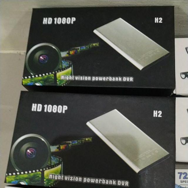 Powerbank Kamera Full HD 1080P H2 5000Mah Power Bank 5000