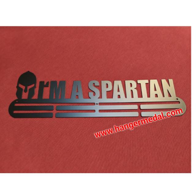 MEDAL HANGER - GANTUNGAN MEDALI - I am a Spartan