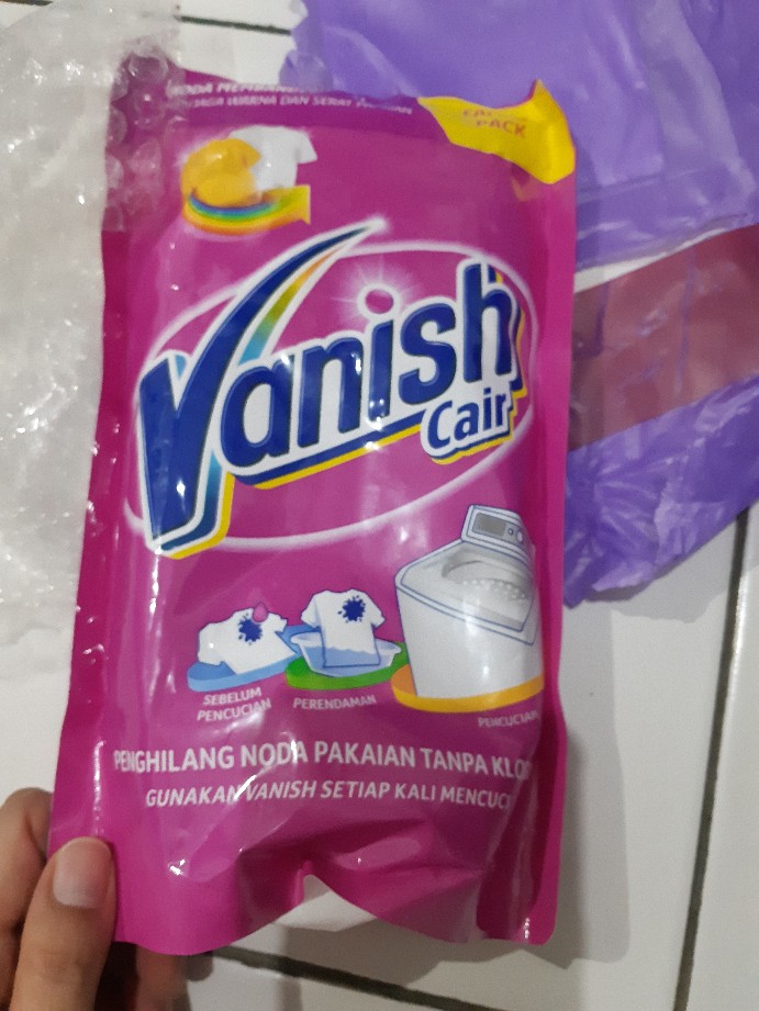 Vanish Cair Refill Botol 750ml 750 Ml 1000ml 1000 Ml