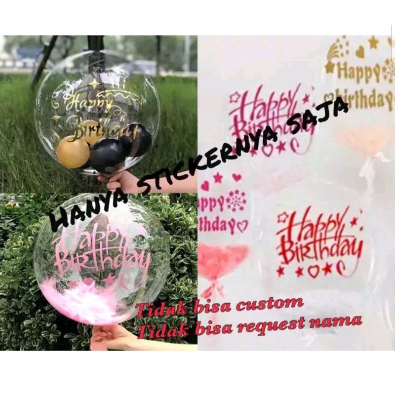 

Sticker Balon PVC Balon Bobo Happy birthday (TIDAK BISA REQUEST NAMA DLL)