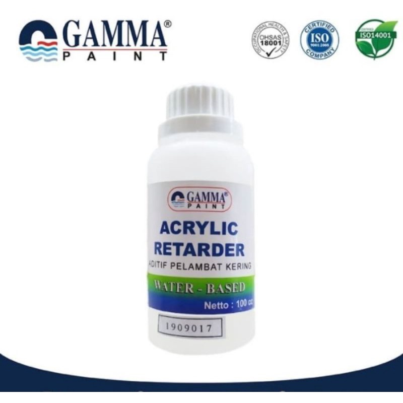 

Acrylic Retarder by gamma paint/pelambat kering cat wash dan tembok