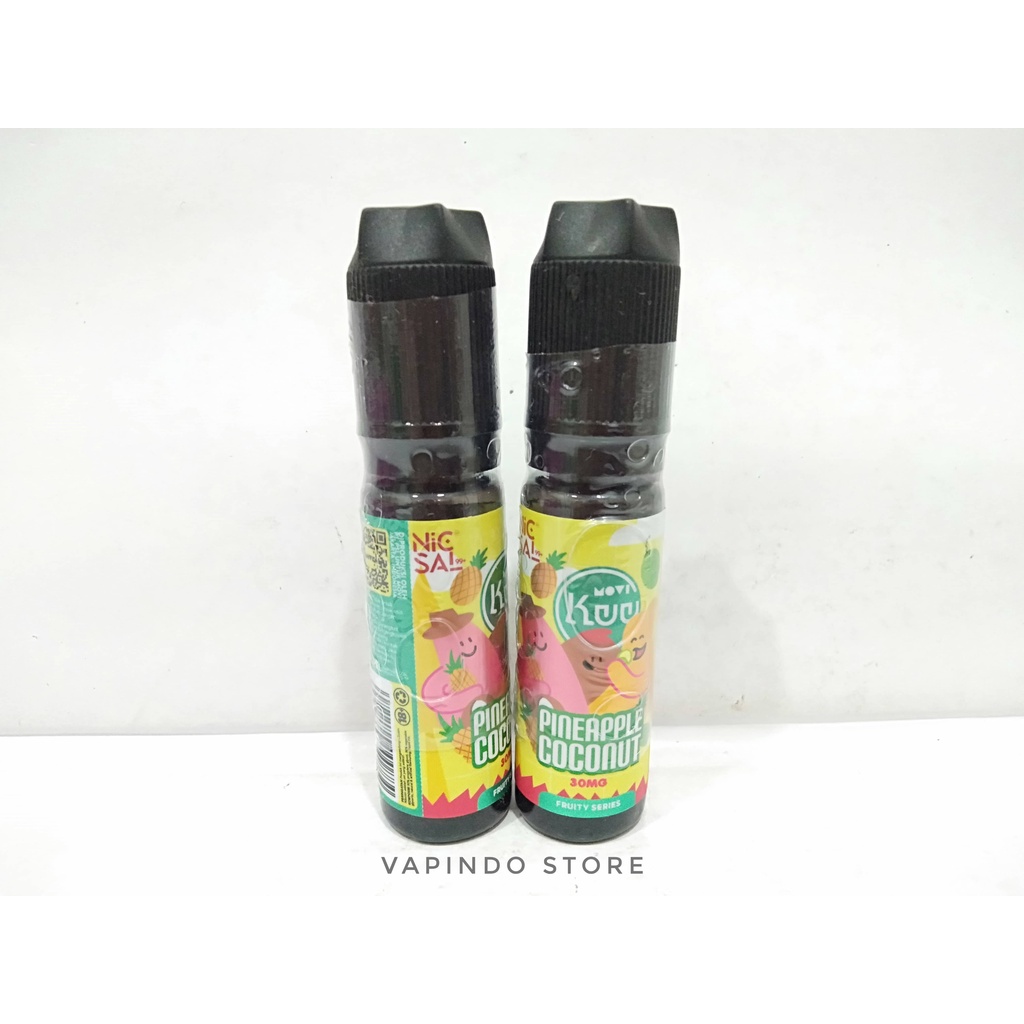 NIC 30MG NICSAL99+ KUY PINEAPPLE COCONUT 15ML BY MOVI LIQUID