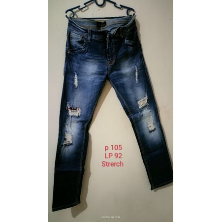 preloved ripped jeans