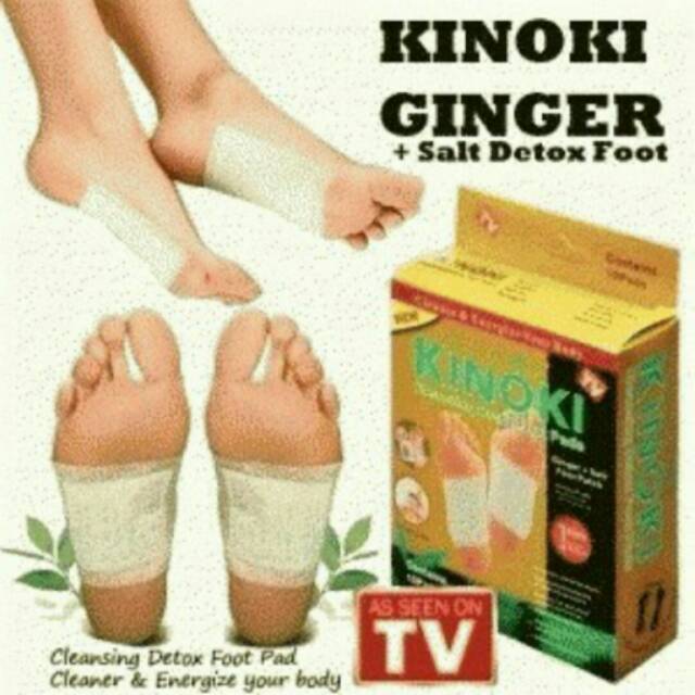 

Kinoki ginger jahe isi 10pc