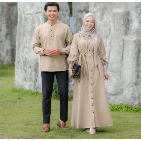 Baju Couple shakila Jumbo Busui Couple Gamis Muslimah Model Casual Terkini Baju Couple Kondangan Kek